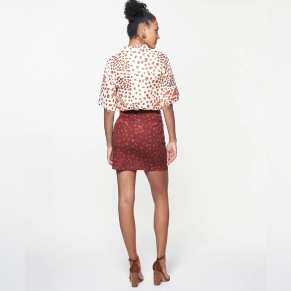 The Kit Java Spot Boxy Cotton Shirt - Picture 3 of 12